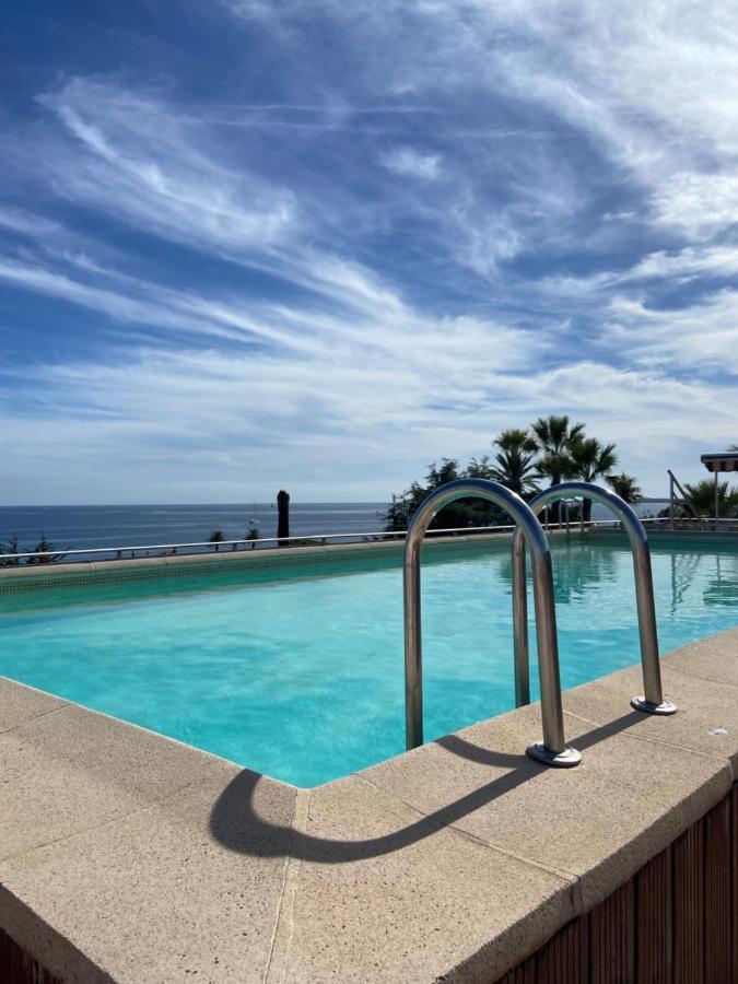 Apt Golfe Juan - 5min des plages - Parking privée - Piscine Rooftop Vallauris Extérieur photo